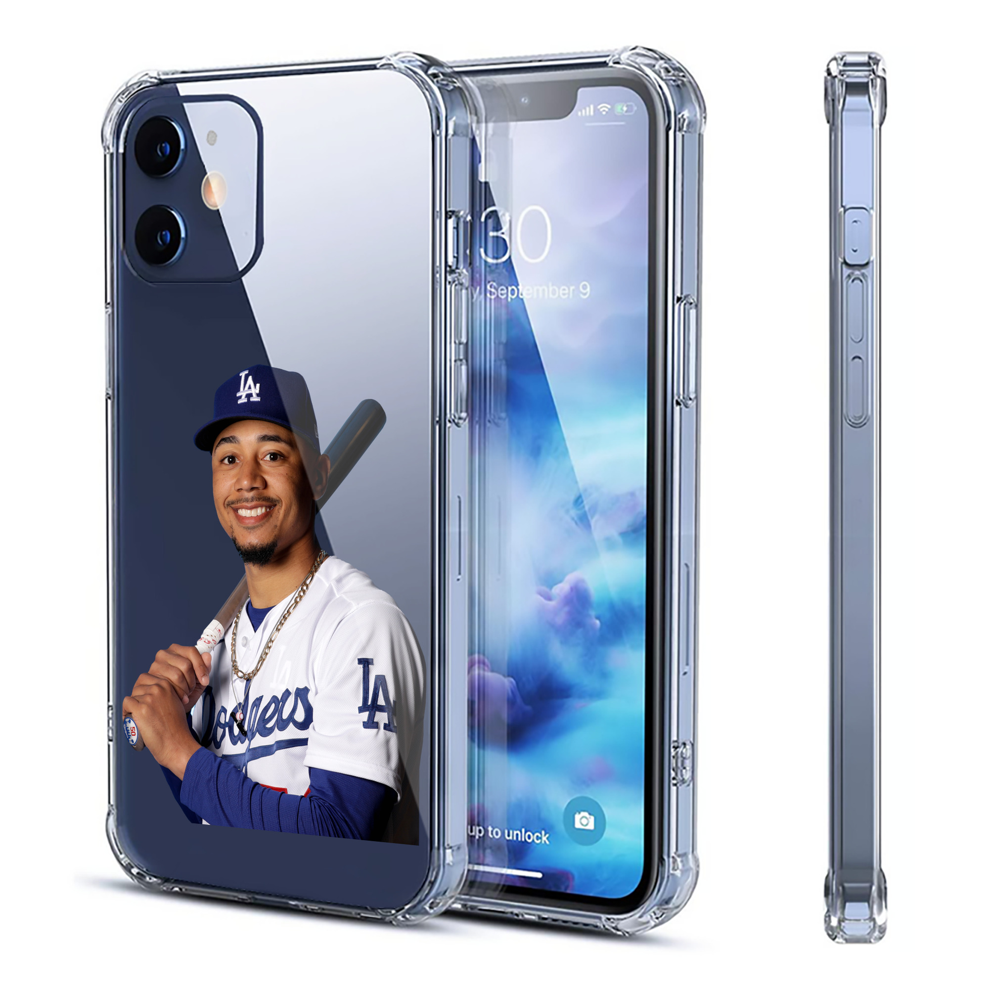  Clear IPhone 12 Case – Soft TPU With UV Print – Enhanced Drop Protection, Precise Fit, Anti-Fingerprint, Customizable Design, Scratch-Resistant, Yellow-Resistant